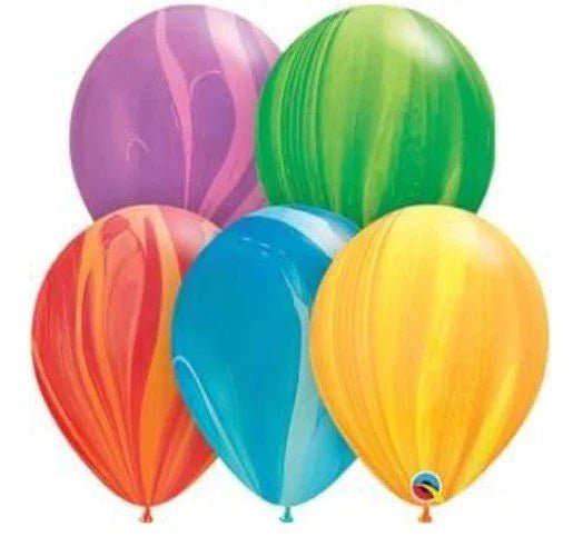 Agate Marble-colored Balloons - Zurchers