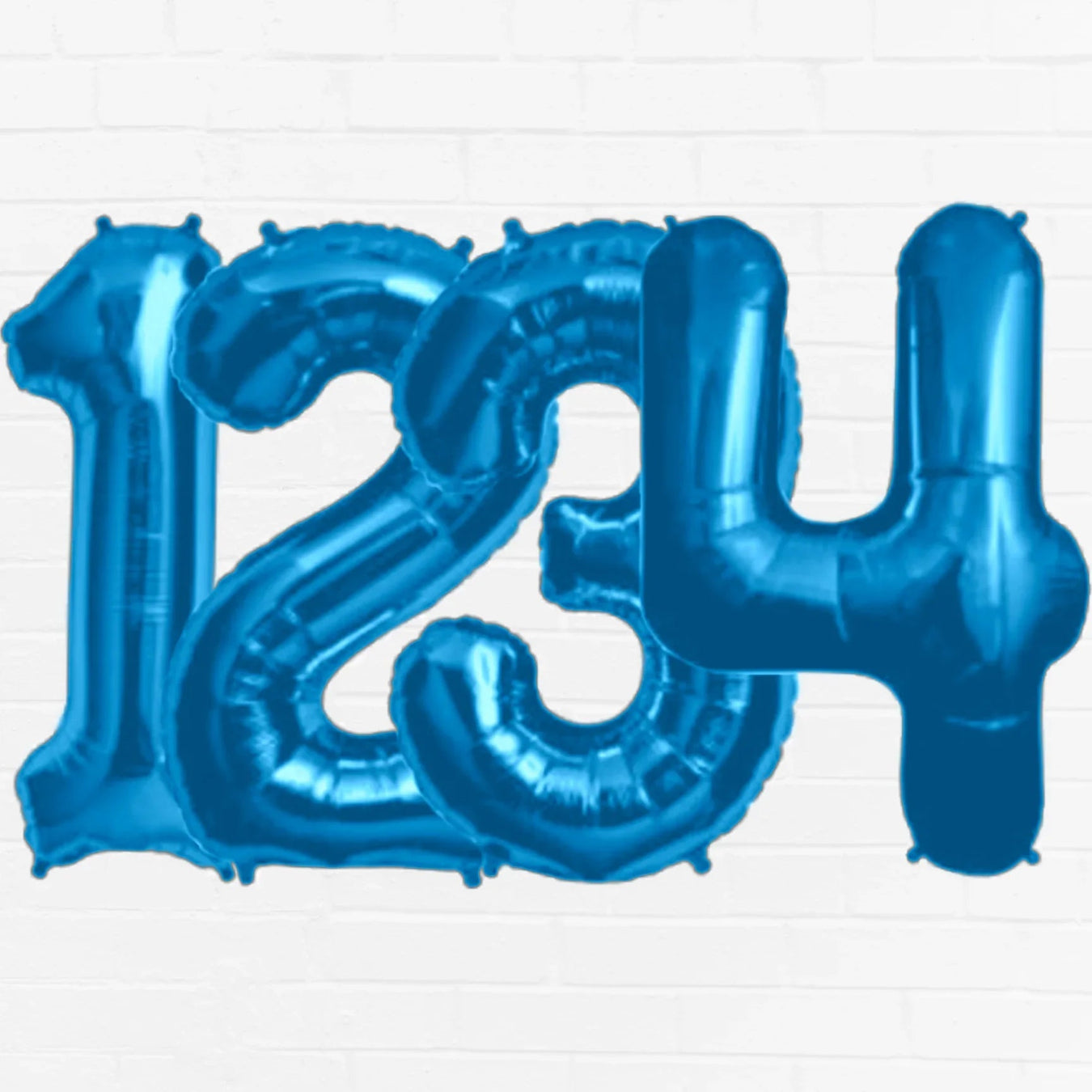 Blue Number Balloons - Zurchers