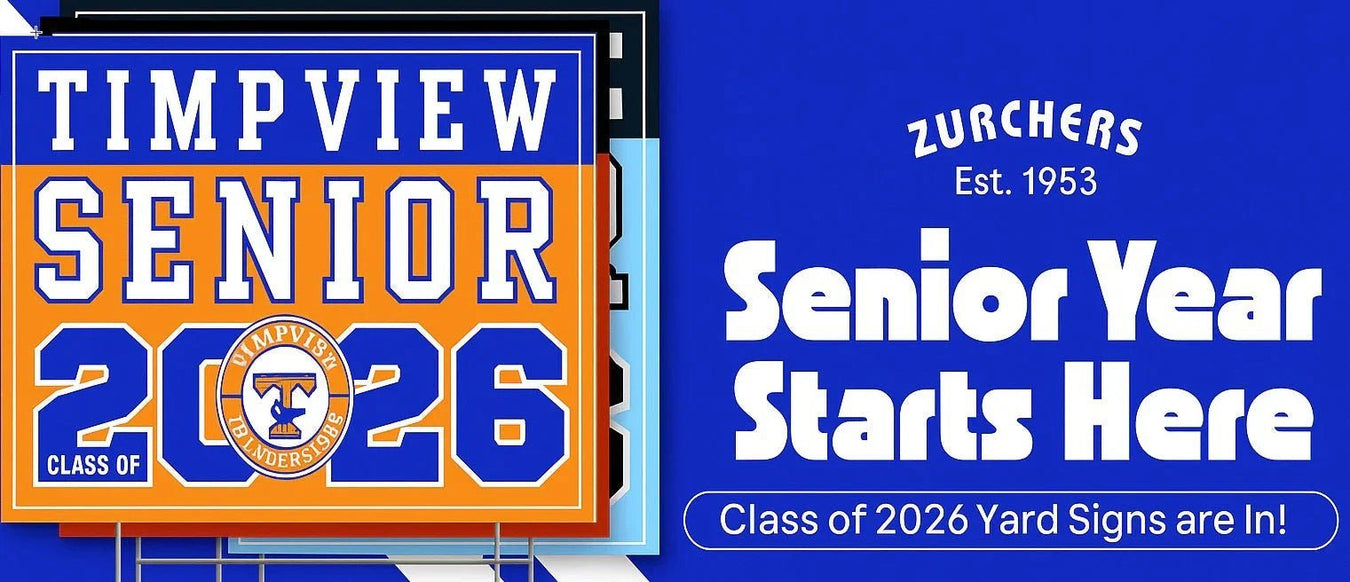 Class of 2026 Yard Signs - Zurchers