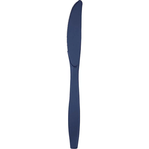 Navy Plastic Knives | 24ct - Zurchers