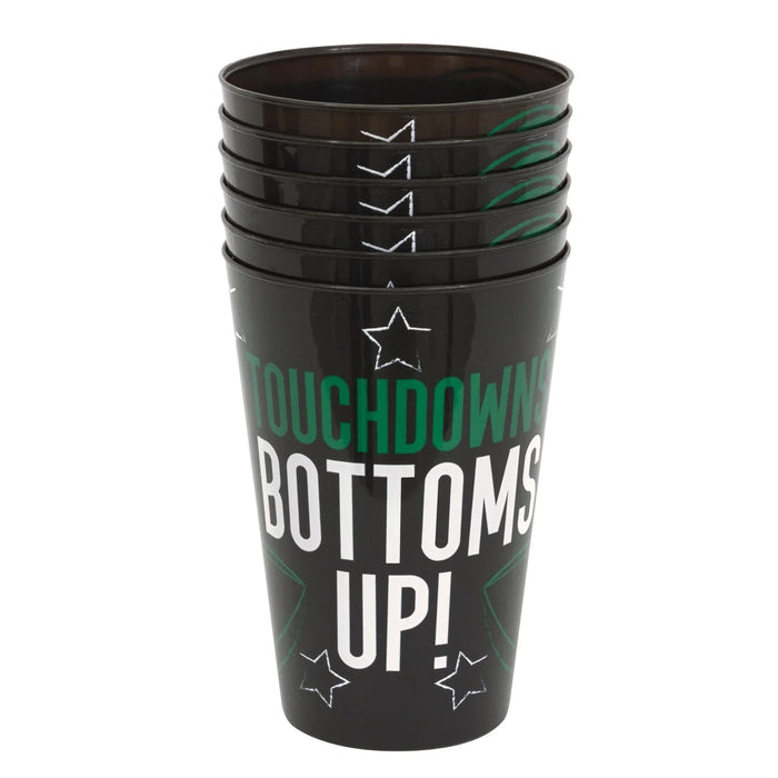 Football Kickoff Party Cups, 16oz. | 6 ct - Zurchers