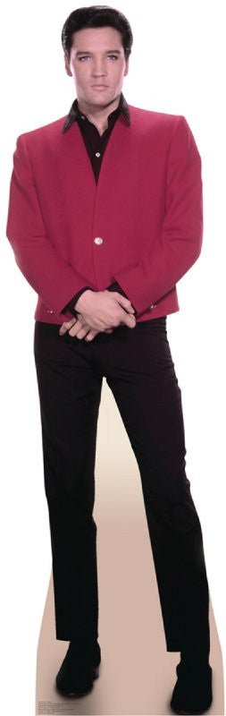 Elvis Presley Red Jacket Lifesize Standup *Made to order-please allow 10-14 days for processing*