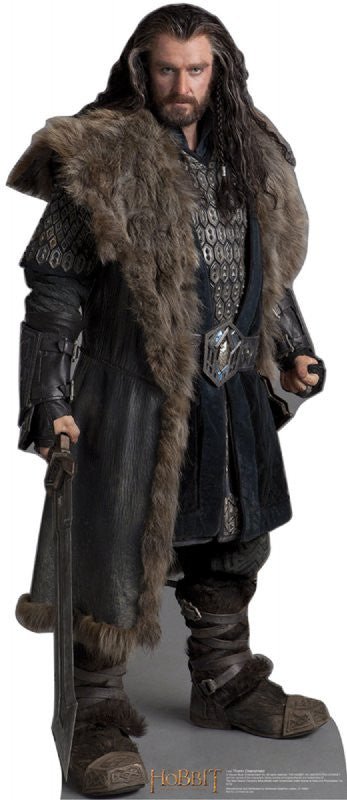 Thorin Oakenshield - The Hobbit Lifesize Standup *Made to order-please allow 10-14 days for processing*
