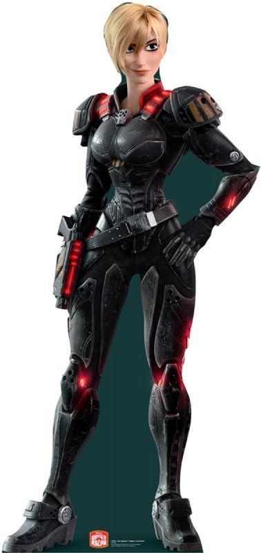 Sergeant Tammy Calhoun - Wreck-It Ralph Cardboard Standup *Made to order-please allow 10-14 days for processing*