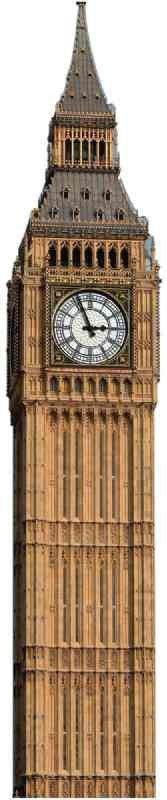 Big Ben Cardboard Standup *Made to order - please allow 10 - 14 days for processing* - Zurchers