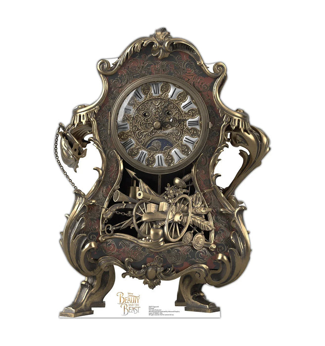 Cogsworth - Beauty and the Beast Cardboard Standup *Made to order - please allow 10 - 14 days for processing* - Zurchers