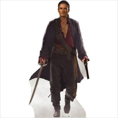 Will Turner Lifesize Standup *Made to order - please allow 10 - 14 days for processing* - Zurchers