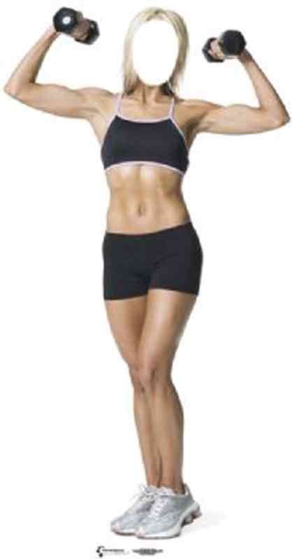 Muscle Woman Lifesize Stand - In *Made to order - please allow 10 - 14 days for processing* - Zurchers