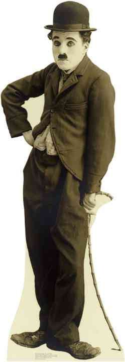 Charlie Chaplin - Tramp 2 Lifesize Standup *Made to order - please allow 10 - 14 days for processing* - Zurchers