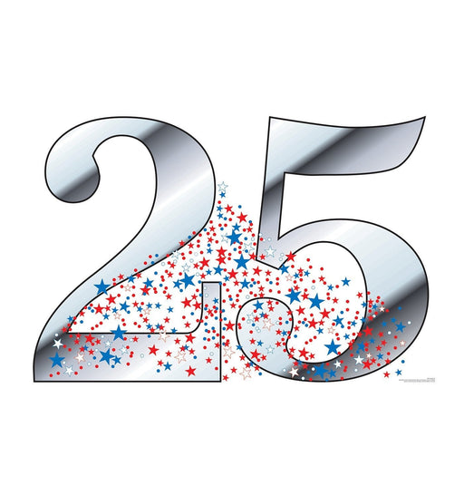 Number 25 Lifesize Standup *Made to order-please allow 10-14 days for processing*