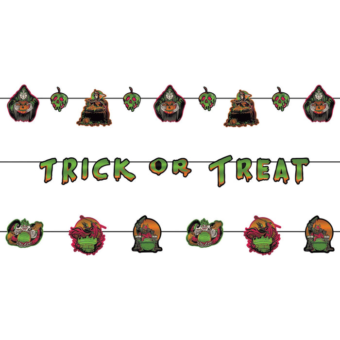 Halloween Disney Villains Multi - Pack Banner | 3ct - Zurchers