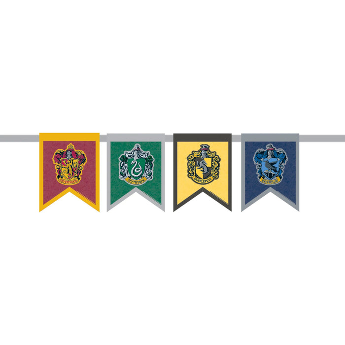 Harry Potter Hogwarts Pennant Felt Banner 6ft | 1ct - Zurchers