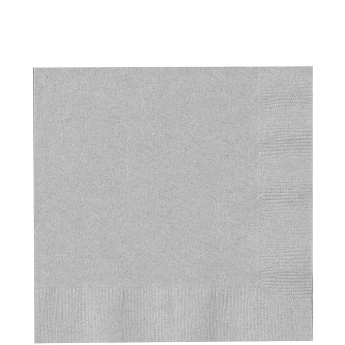 Silver Lunch Napkins | 40ct - Zurchers