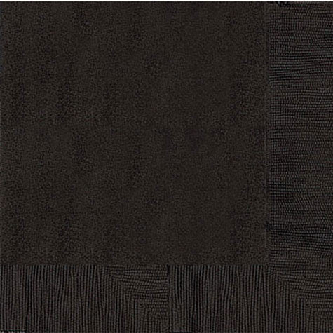 Black Dinner Napkins | 40ct - Zurchers