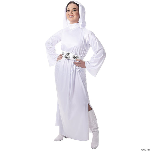 Adults Star Wars™ Princess Leia™ Hooded Costume – Medium (8–10) | 1ct - Zurchers