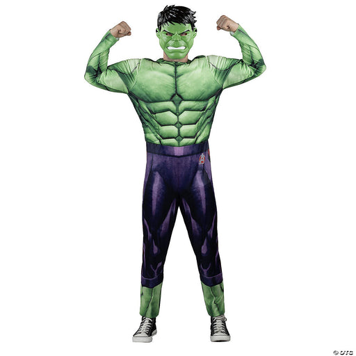 Adults Qualux Marvel Hulk Jumpsuit Costume – Extra Large | 1ct - Zurchers