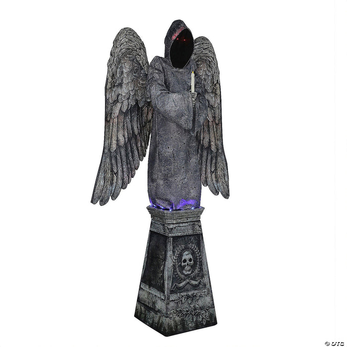 Cemetery Angel Animated Halloween Prop 96" | 1 ct - Zurchers