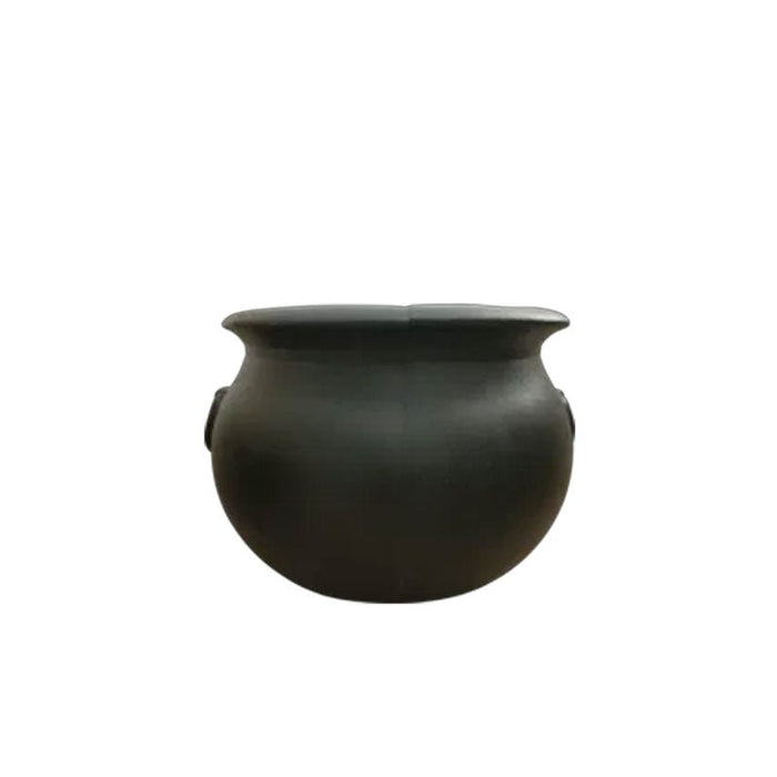 Black Plastic Cauldron 8" | 1 ct - Zurchers
