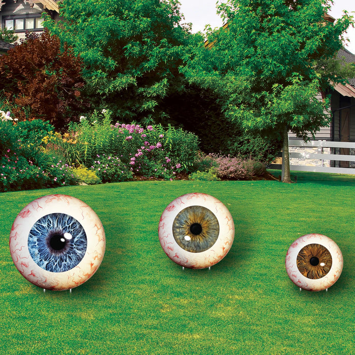 Halloween Eyes On You Yard Signs | 3pcs - Zurchers