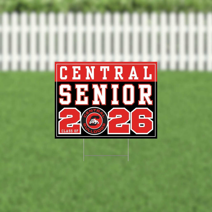 Central MO 2026 Senior Yard Sign | 1ct - Zurchers