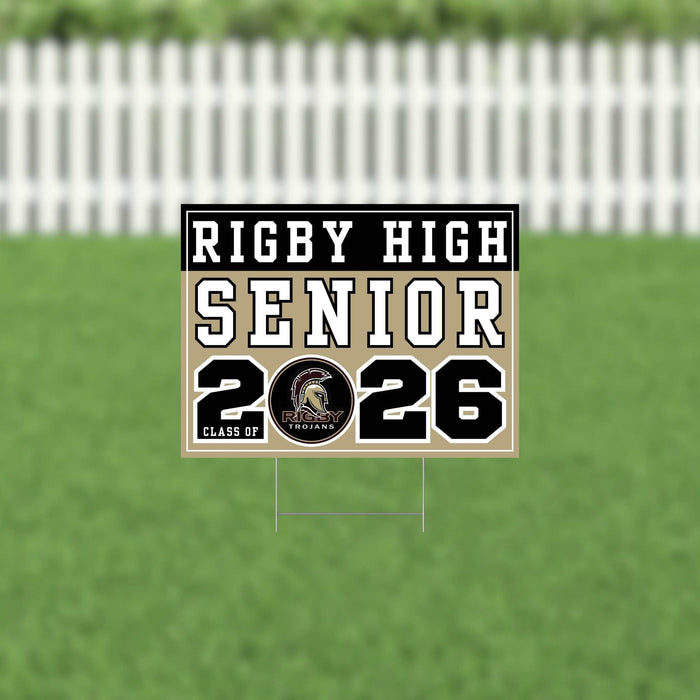 Rigby ID 2026 Senior Yard Sign | 1ct