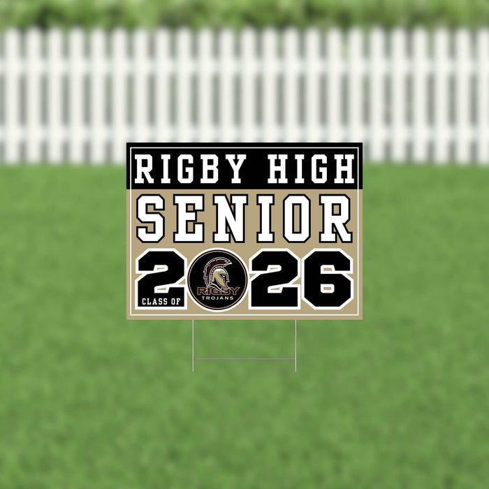 Rigby ID 2026 Senior Yard Sign | 1ct - Zurchers