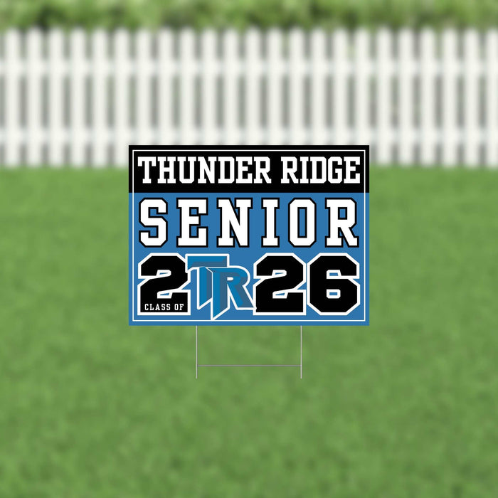 Thunder Ridge ID 2026 Senior Yard Sign | 1ct - Zurchers
