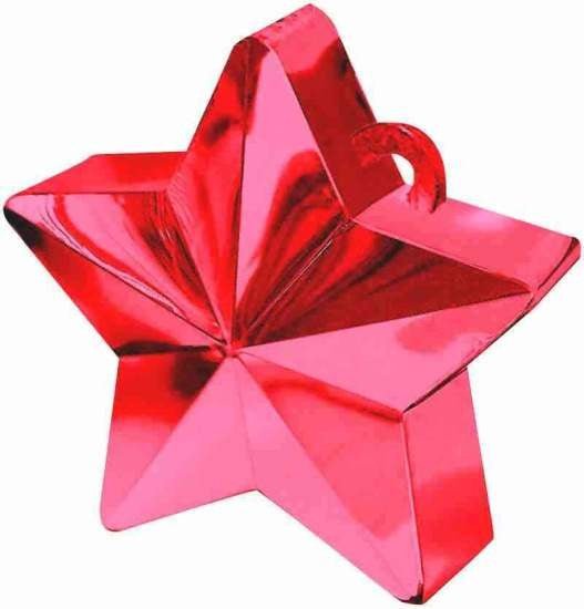 Balloon Weight, Red Star | 1ct. - Zurchers