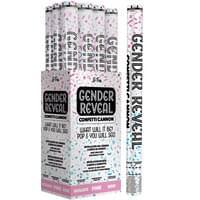 24" Gender Reveal Confetti Cannon Pink | 1ct - Zurchers