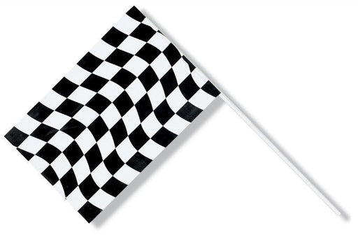 Checkered Flag, Plastic 6"x9" | 1 ct - Zurchers