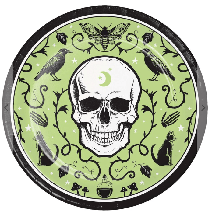 Spooky Season 8.75 inch Paper Dinner Plate (8/Pkg)
