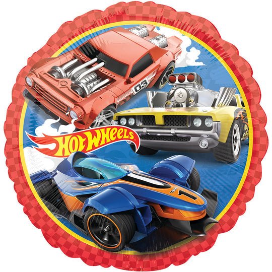 Hot Wheels Mylar Balloon, 18" | 1ct - Zurchers
