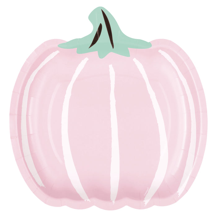 Hauntings Patel Pumpkin Plates 9" | 8 ct - Zurchers