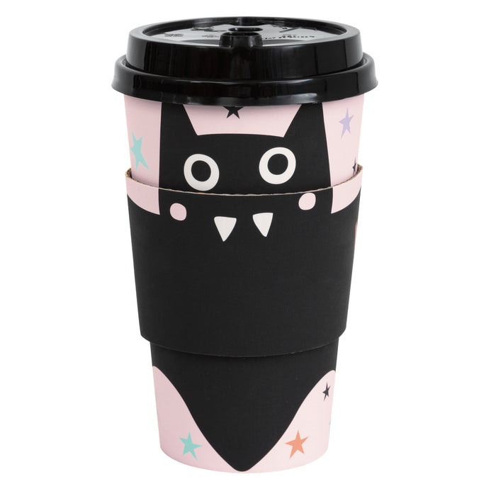 16oz Blk Bat Cffee Cup Lds/Slv - Zurchers