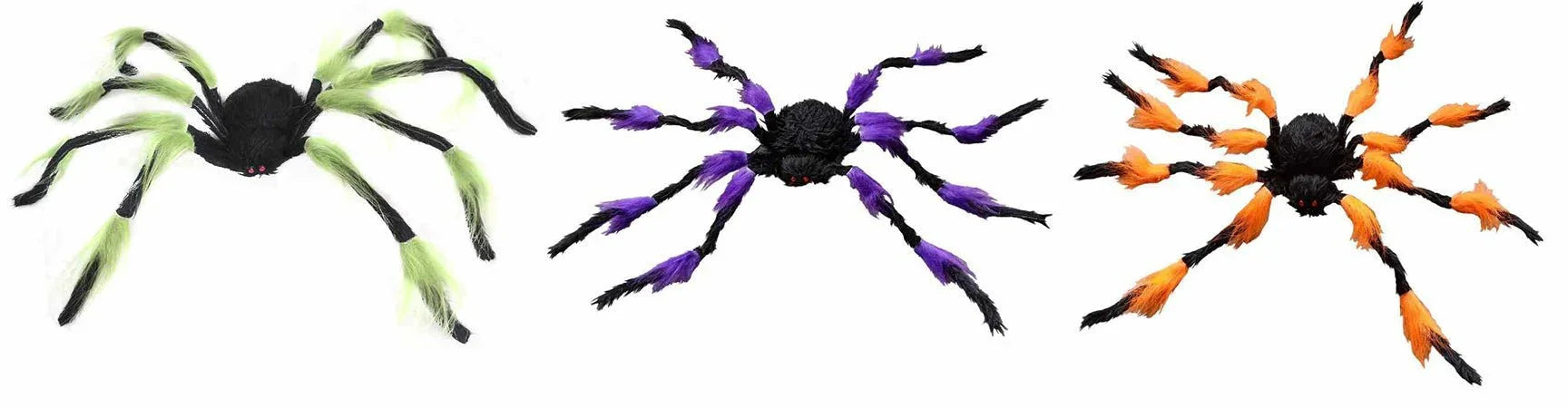 Assorted Furry Neon Spider 47" | 1 ct - Zurchers