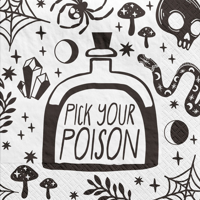 Spellbound Beverage Napkins | 16 ct - Zurchers