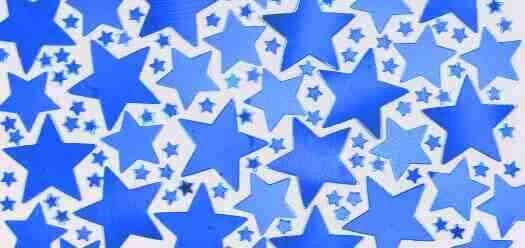 Metallic Blue Star Confetti | 2.5 Oz. - Zurchers