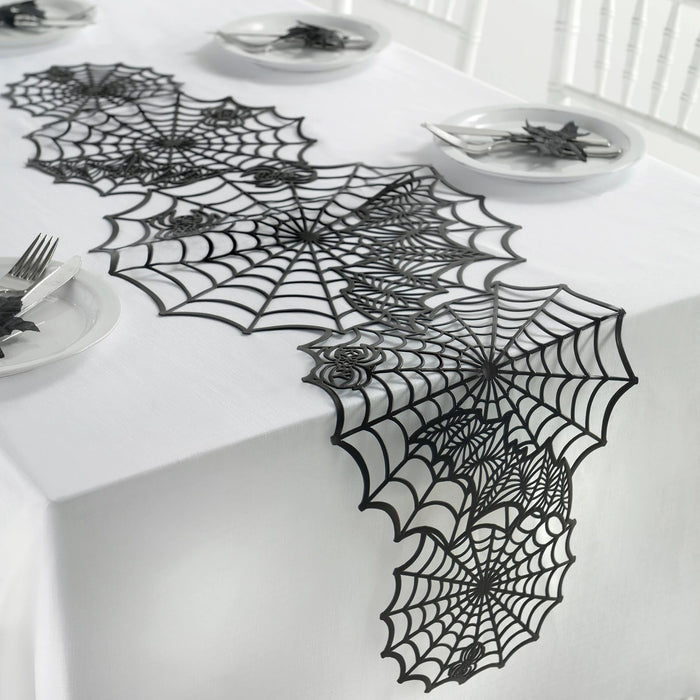 Web Vinyl Table Runner 46" x 15 3/4" | 1 ct - Zurchers