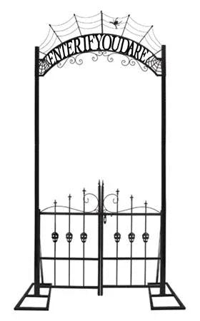 Enter If You Dare Metal Archway 7' - 8' | 1 ct - Zurchers