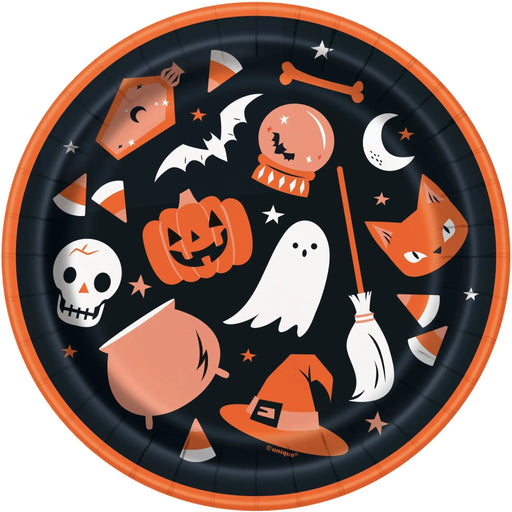 Spooky Spirits Plates 7" | 8 ct - Zurchers