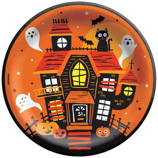 Halloween Spooky Friends Plates 9" | 50ct - Zurchers