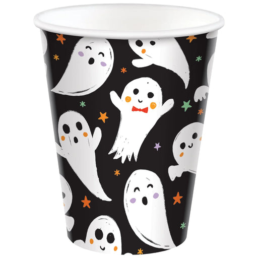 Halloween Spooky Friends Paper Cups 9oz. | 50ct - Zurchers