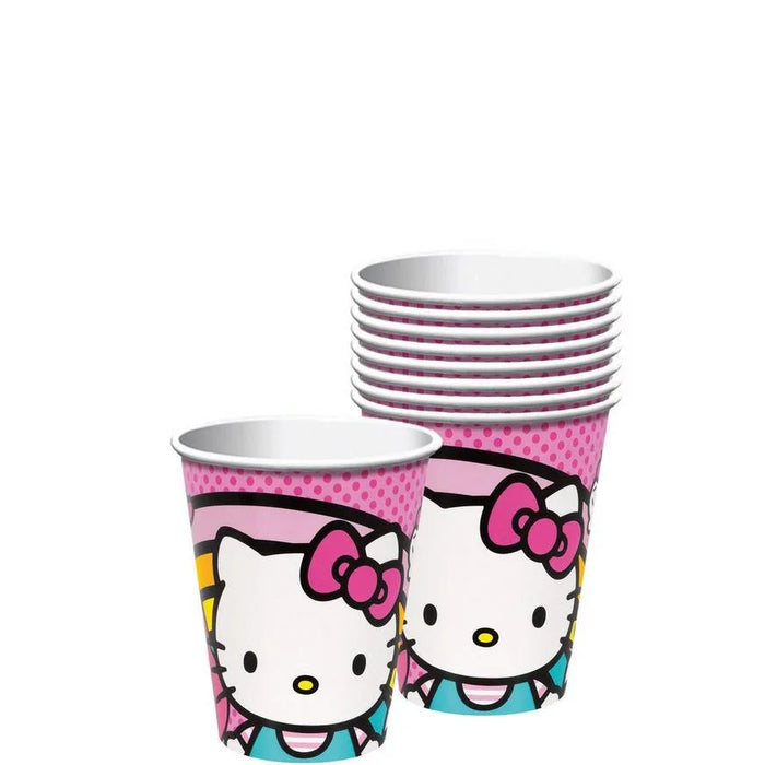 Hello Kitty And Friends Paper Cups 9oz | 8 ct - Zurchers