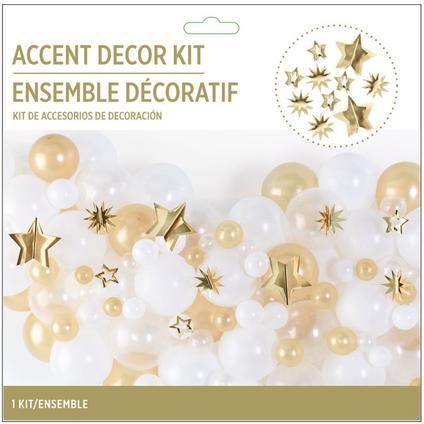 Star Accent Décor Kit - White Gold | 1 ct - Zurchers