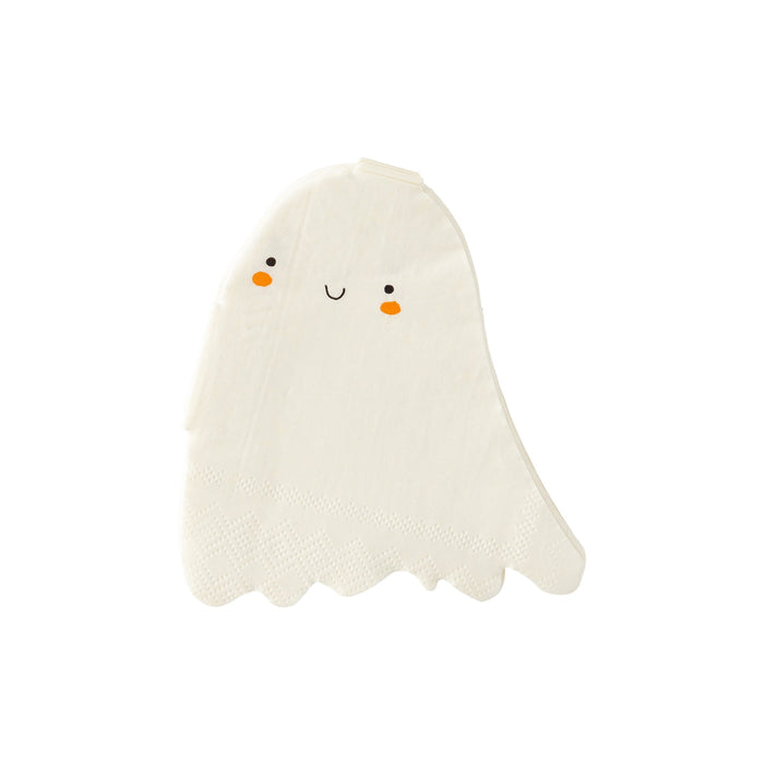 Ghoul Gang Ghost Shaped Napkin | 24 ct - Zurchers