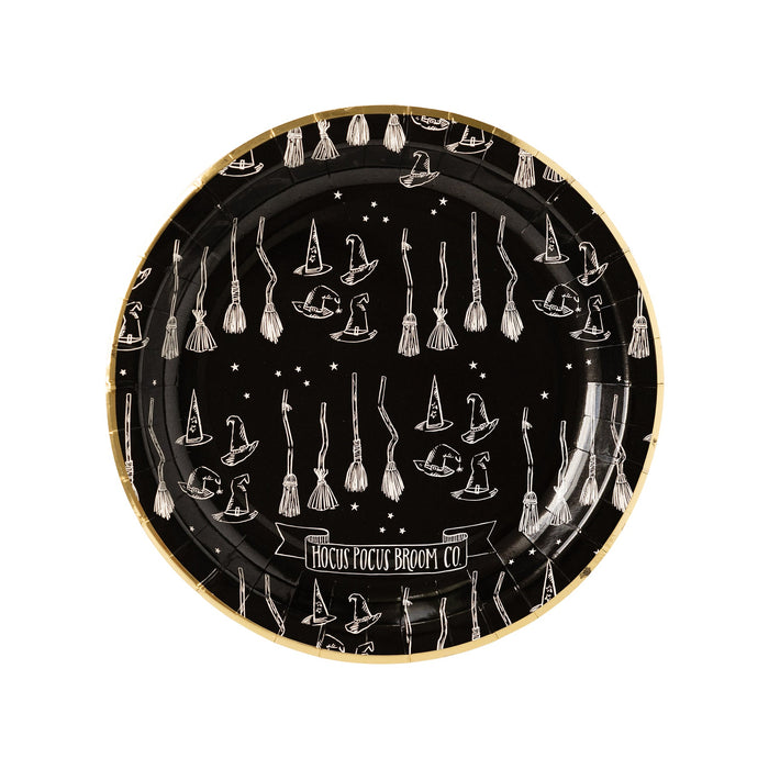 Hocus Pocus Broom Plate 9" | 1 ct - Zurchers