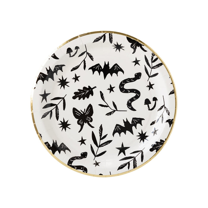 Spooky Icons Plate 9" | 8 ct - Zurchers