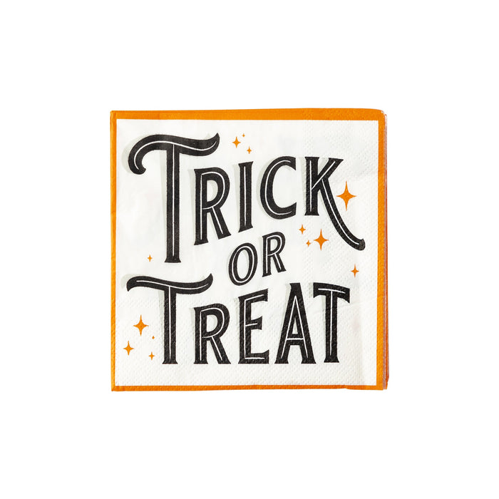 Trick or Treat Beverage Napkin | 24 ct - Zurchers