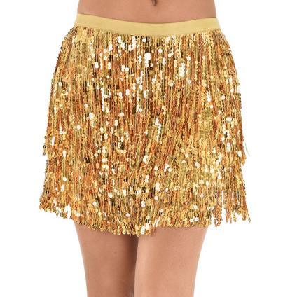 Adult Gold Sparkle Sequin Skirt | 1 ct - Zurchers