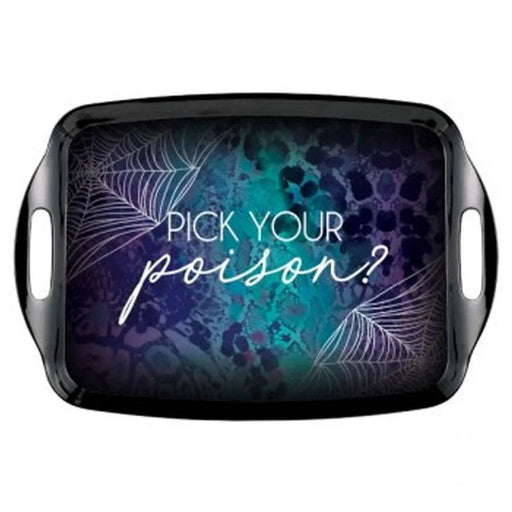 Amscan Midnight Mayhem Halloween Tray, Pick Your Poison | 1ct - Zurchers